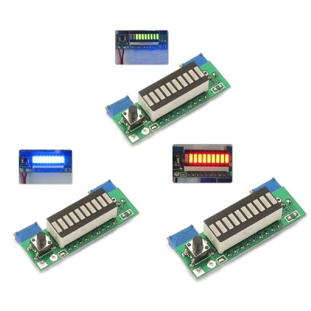 LM3914 10 segmen 3.7V Lithium  - Diy Electronics Test Equipment ulasan dan harga