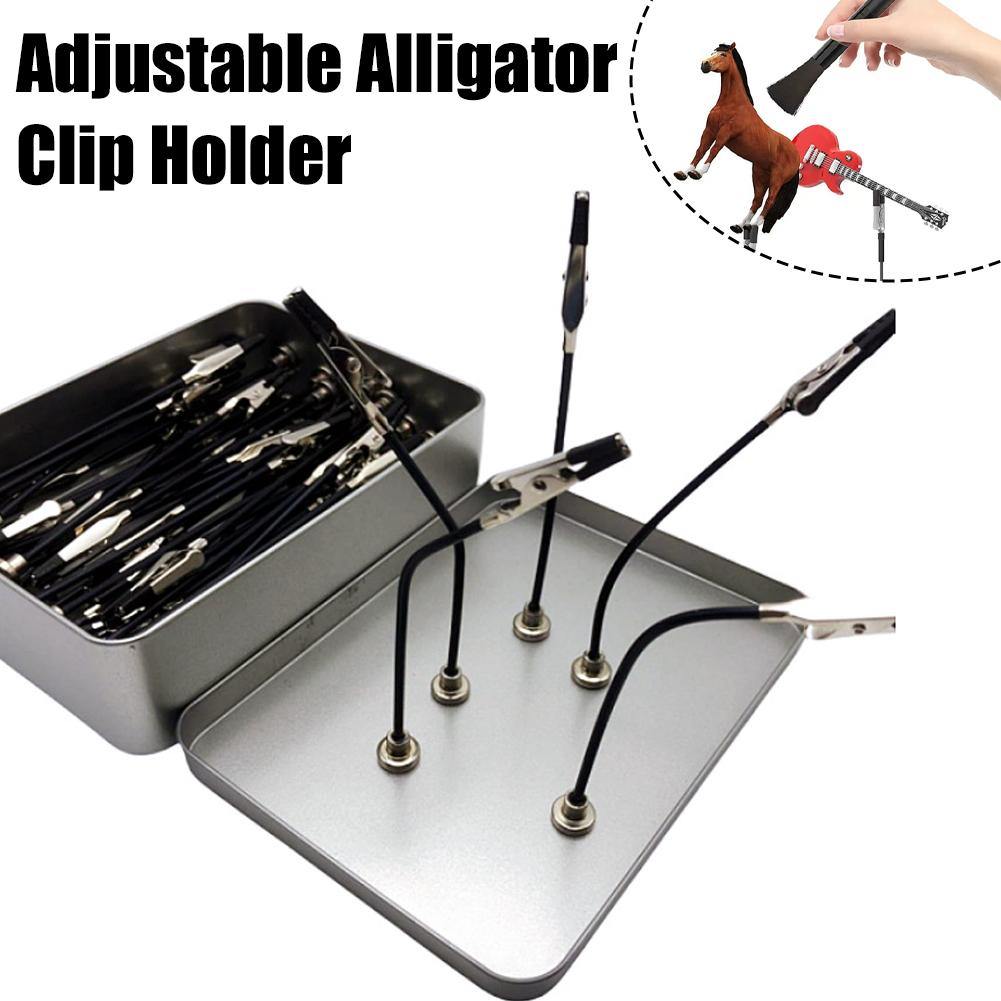 12/1 Buah Klip Buaya Magnetik  - Crocodile Clip Set ulasan dan harga